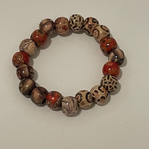 Unique and Colourful Beaded Bracelet
