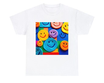 SMILE Tshirt Tee Unisex