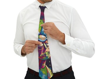 Rick Morty 1 Necktie