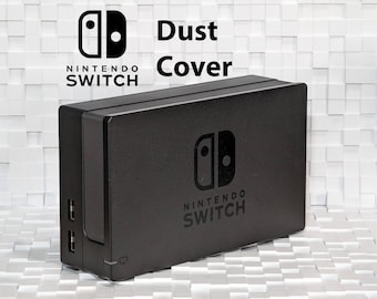 Cubierta antipolvo para Nintendo Switch Dock / Protector de impresión 3D único
