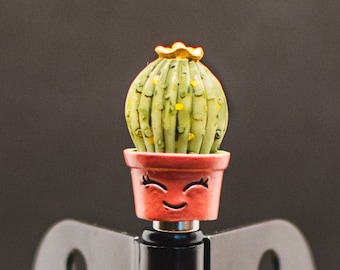 Succulents or Cactus in a Pot Hinge Head
