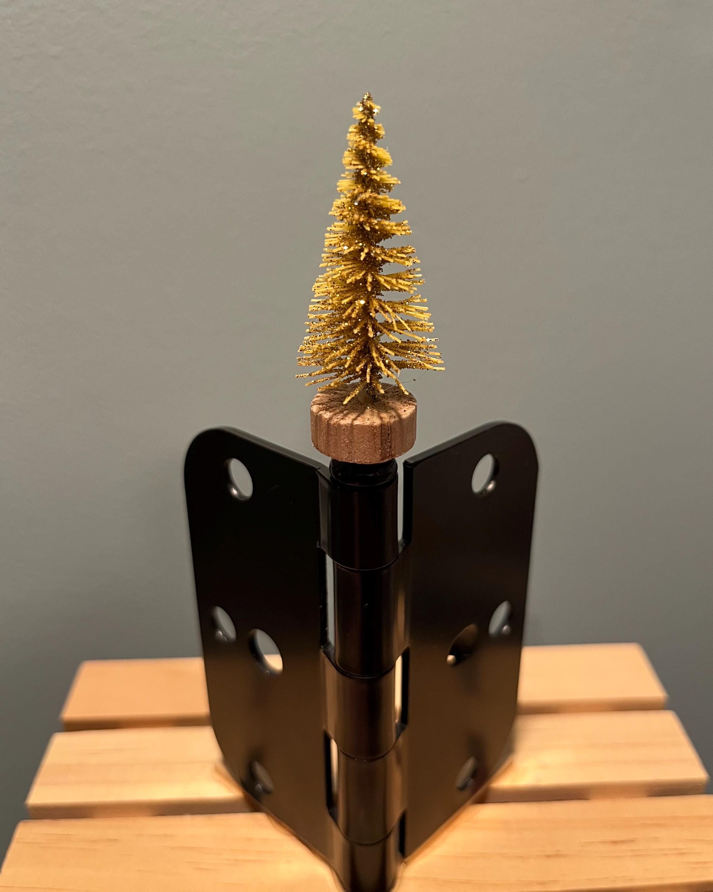 Snowy Christmas Tree Hinge Head - Etsy
