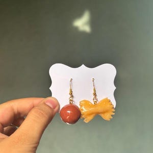 Pasta Earrings