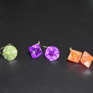 D&D Dice Earrings