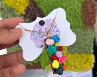 Bouquet Earrings & Necklace