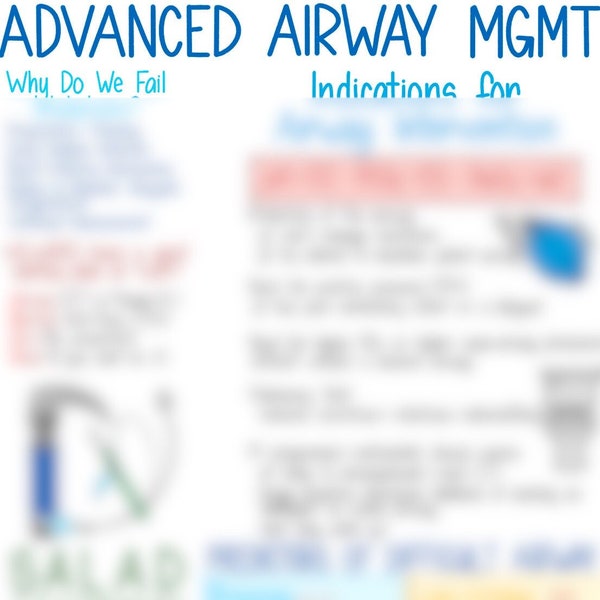 Critical Care Notes, 130+ Seiten Flug-Sanitäter, Flug-Krankenschwester, Prüfungsvorbereitende Lernanleitung Beatmungsgerät Kardiologie Pharmakologie Digital Printable