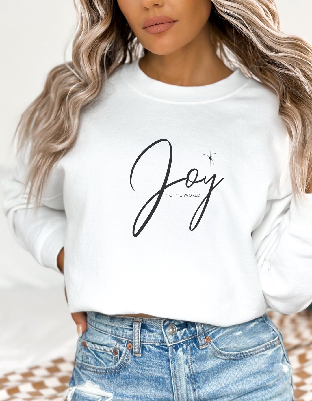 Joy Is A Wrapping Gift Sweatshirt main image 0