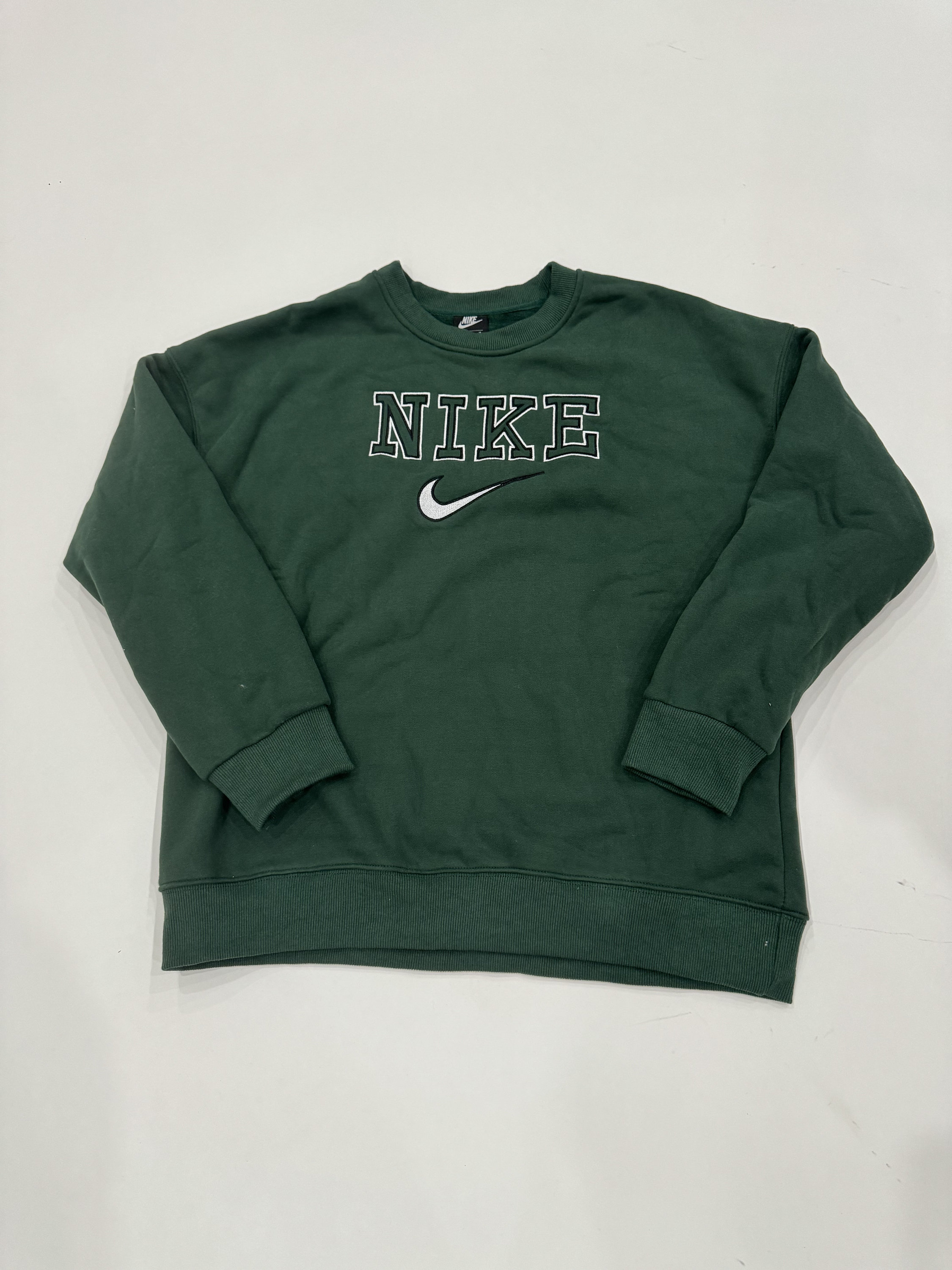 Green nike sweater vintage sale