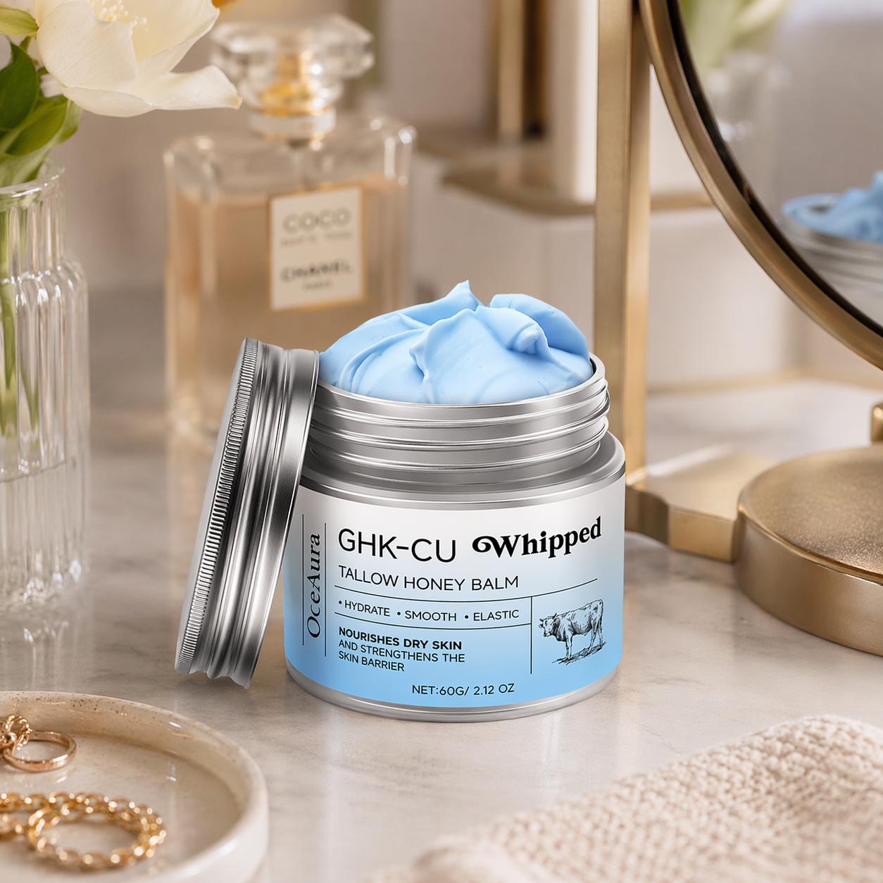 ghk-cu whipped tallow honey balm Zaidoc Whipped Honey Balm With Manuka Honey & Calendula Multi-Purpose Salve  For Face & Hands main image 1