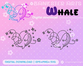 kpop bangtan whale 02  Name svg cut File for cricut kpop , png For Vinyl stickers