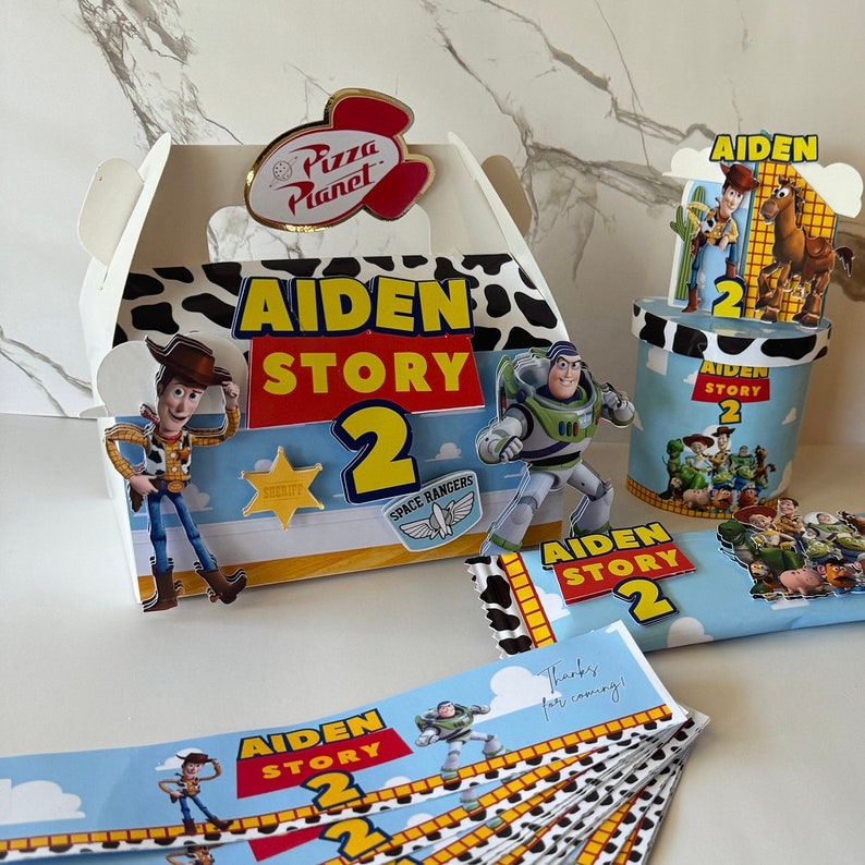 Toy Story Favor Box Loot Box Toy Story - Etsy