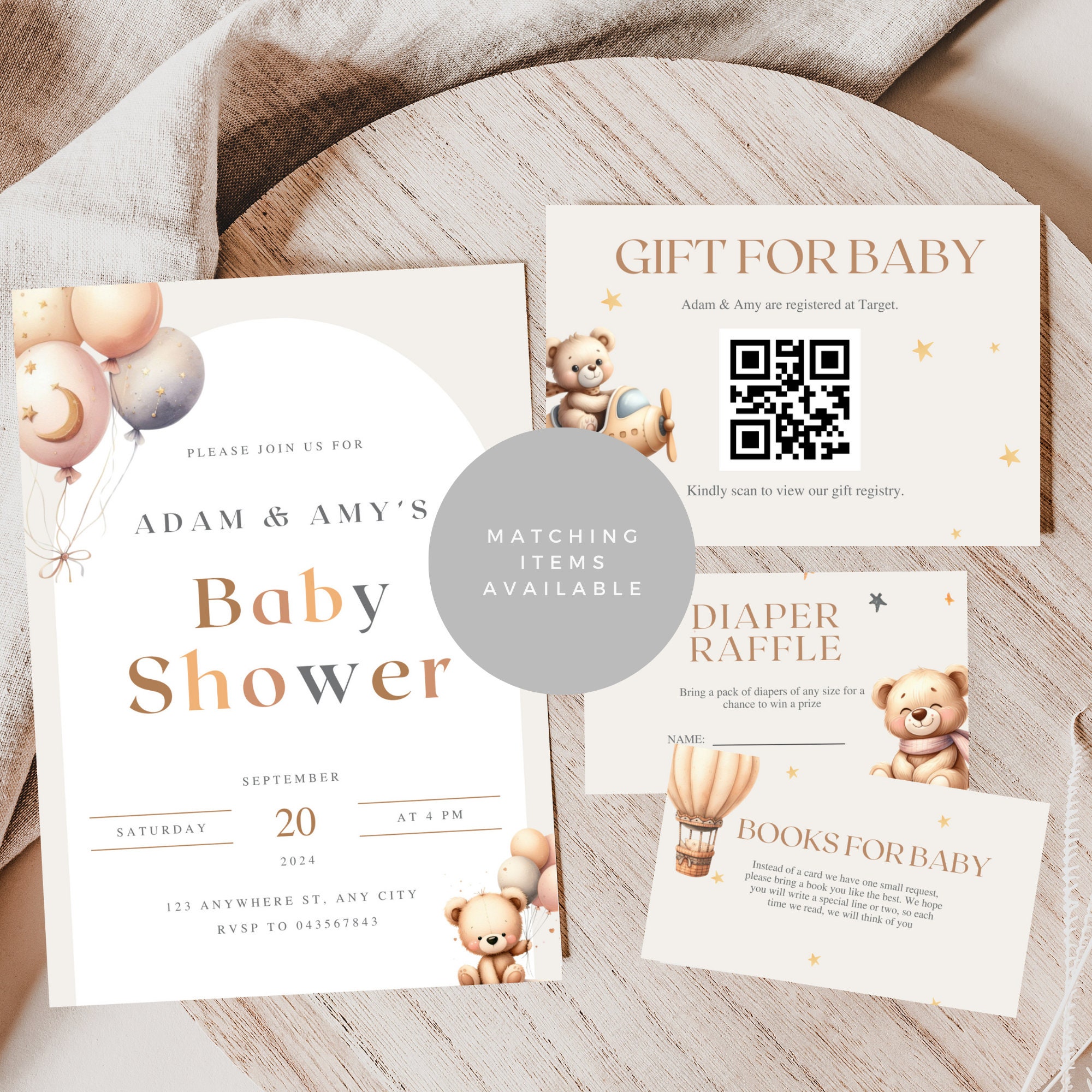 Printable Baby Shower Games Bundle, Instant Download Baby Shower Game ...