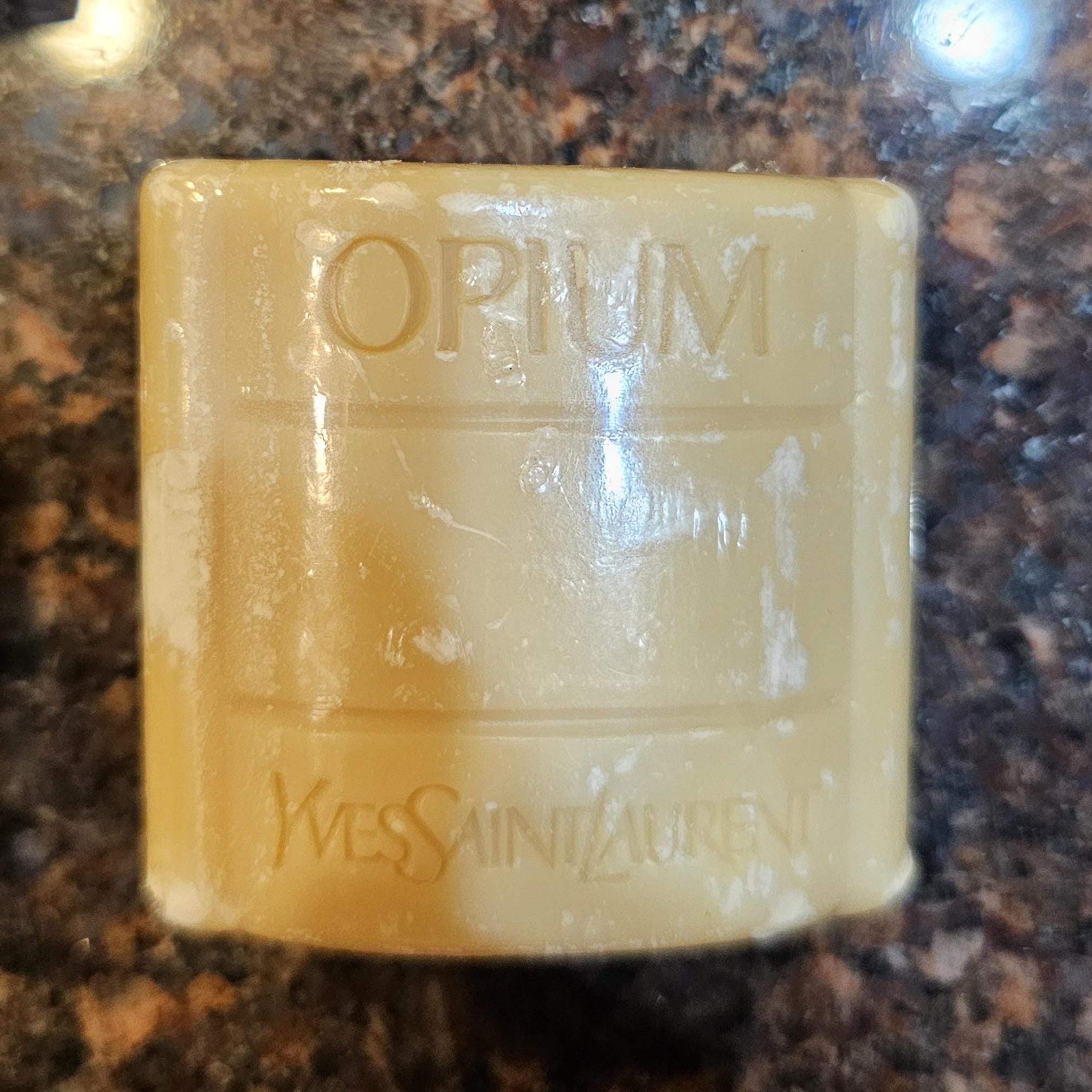 Yves Saint Laurent Opium Perfumed Soap 50g Sealed VTG Australia