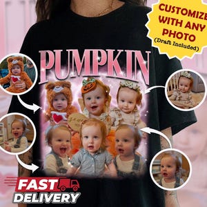 Comfortkleuren aangepast bootlegshirt, aangepast gezicht kindershirt, aangepast kinderfotoshirt, gepersonaliseerd bootlegverjaardagscadeau, vrouwenshirt pet-shirt