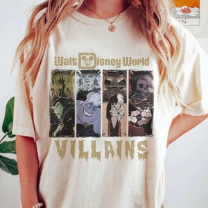 Disney Villains Shirt, Bad Witches Shirt, Maleficent Shirt, Evil Queen Sweatshirt, Cruella De Vil, Mickey Head Ursula Shirt, Disney Villains