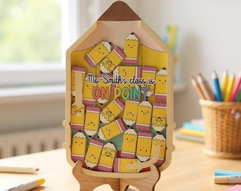 Pot de récompense étoiles, pot de récompense personnalisé avec comportement positif, bocaux de récompense personnalisés, pot de récompense pour salle de classe (étoile de couleur
