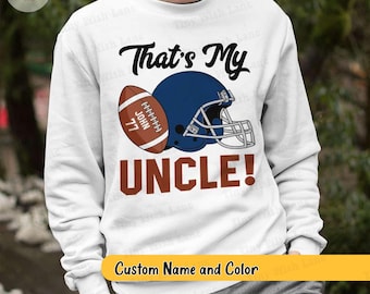 Personalized Football Shirt, Custom That's Is My Player Sweatshirts, All Teams Available Mickey Mouse T-Shirt, Unique Disney Football Hoodie