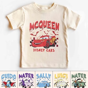 Cars Movie Characters Halloween Shirt, Cars Movie Halloween Shirt, Disney Halloween Trip, Disney Halloween Shirt, Halloween Party Shirt