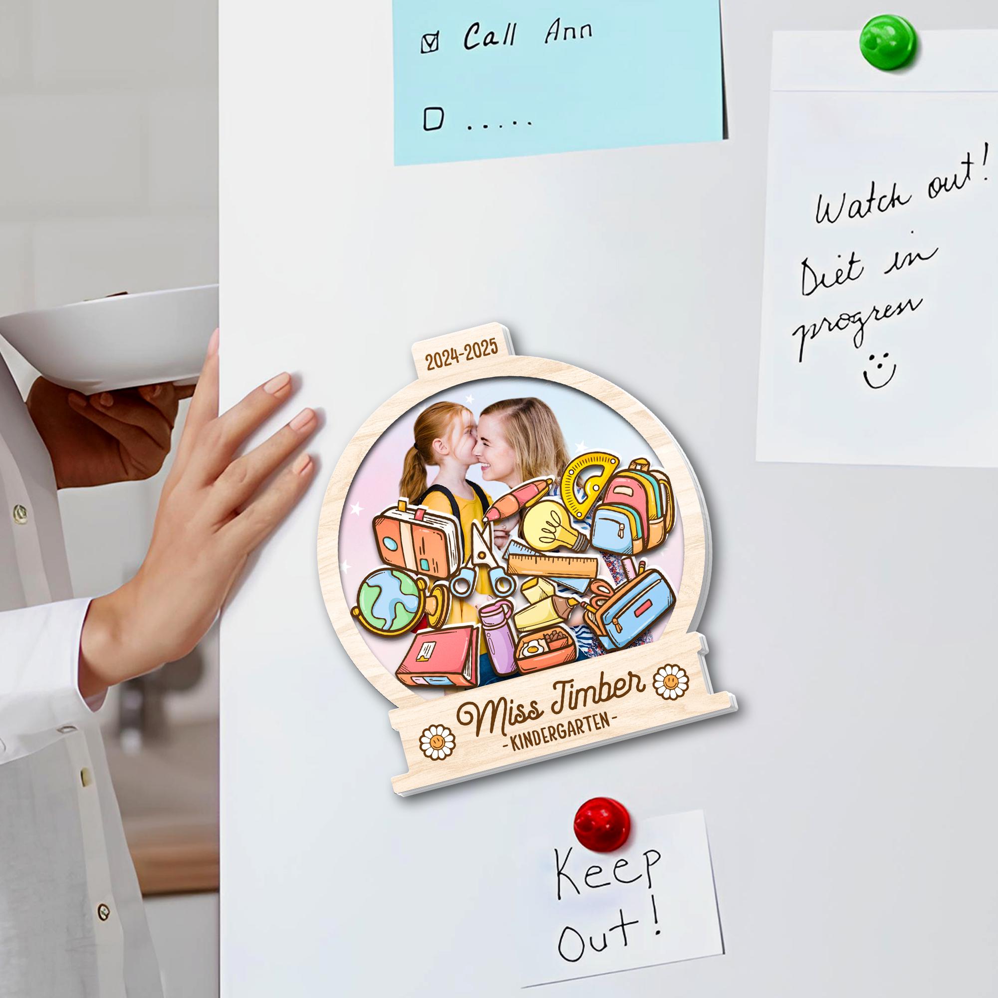 Teacher Appreciation Gift, Personalized Teacher Magnetic Sign, Teacher Gift, Thank You Gift From Student, Teacher Locker Magnet - Ireland