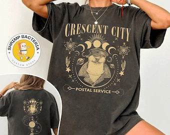 Crescent City Postal Service Sweatshirt, Otter Service Shirt, Sjm Crescent City Shirt, Crescent City Otter Shirt, Bryce Quinlan, Ruhn Danaan