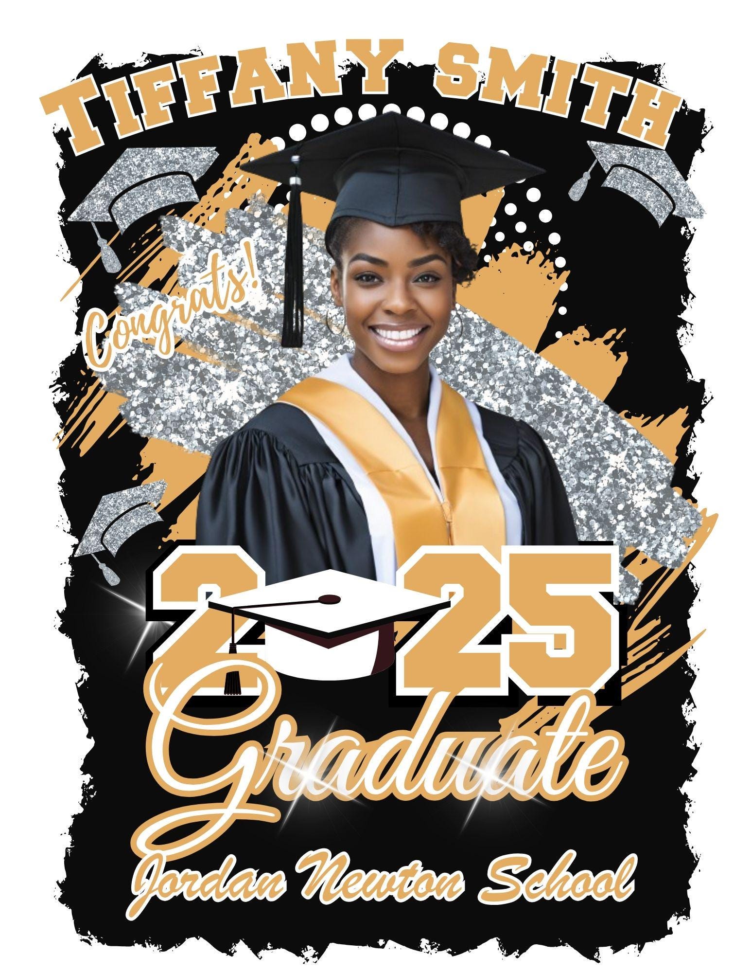 Canva 2025 Graduation Design Template - Etsy Australia