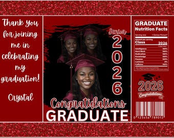 Canva 2026 Graduation Chip Bag