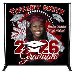 Canva 2026 Graduation BackDrop Banner image 1