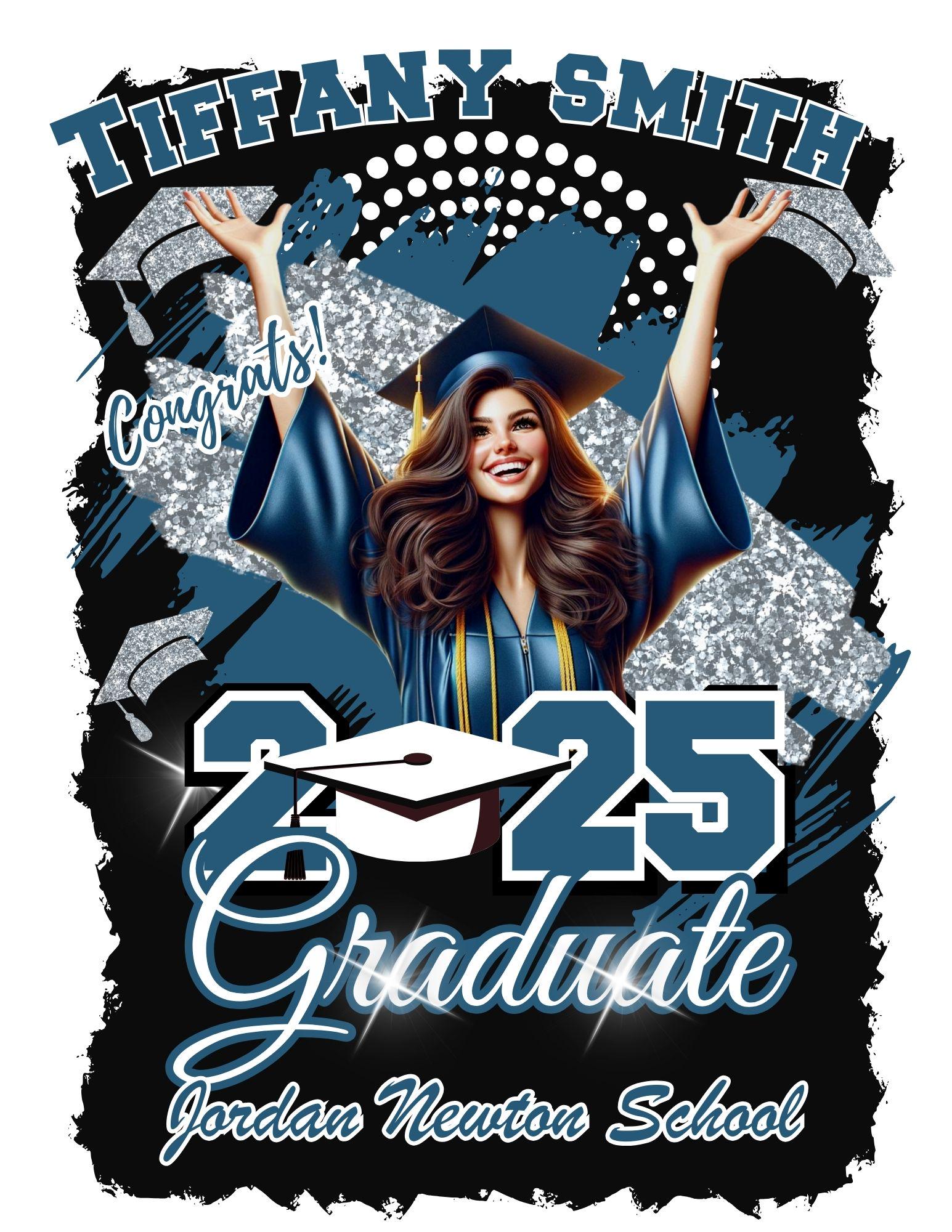 Canva 2025 Graduation Design Template - Etsy