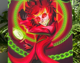 Alastor Hazbin Hotel Print