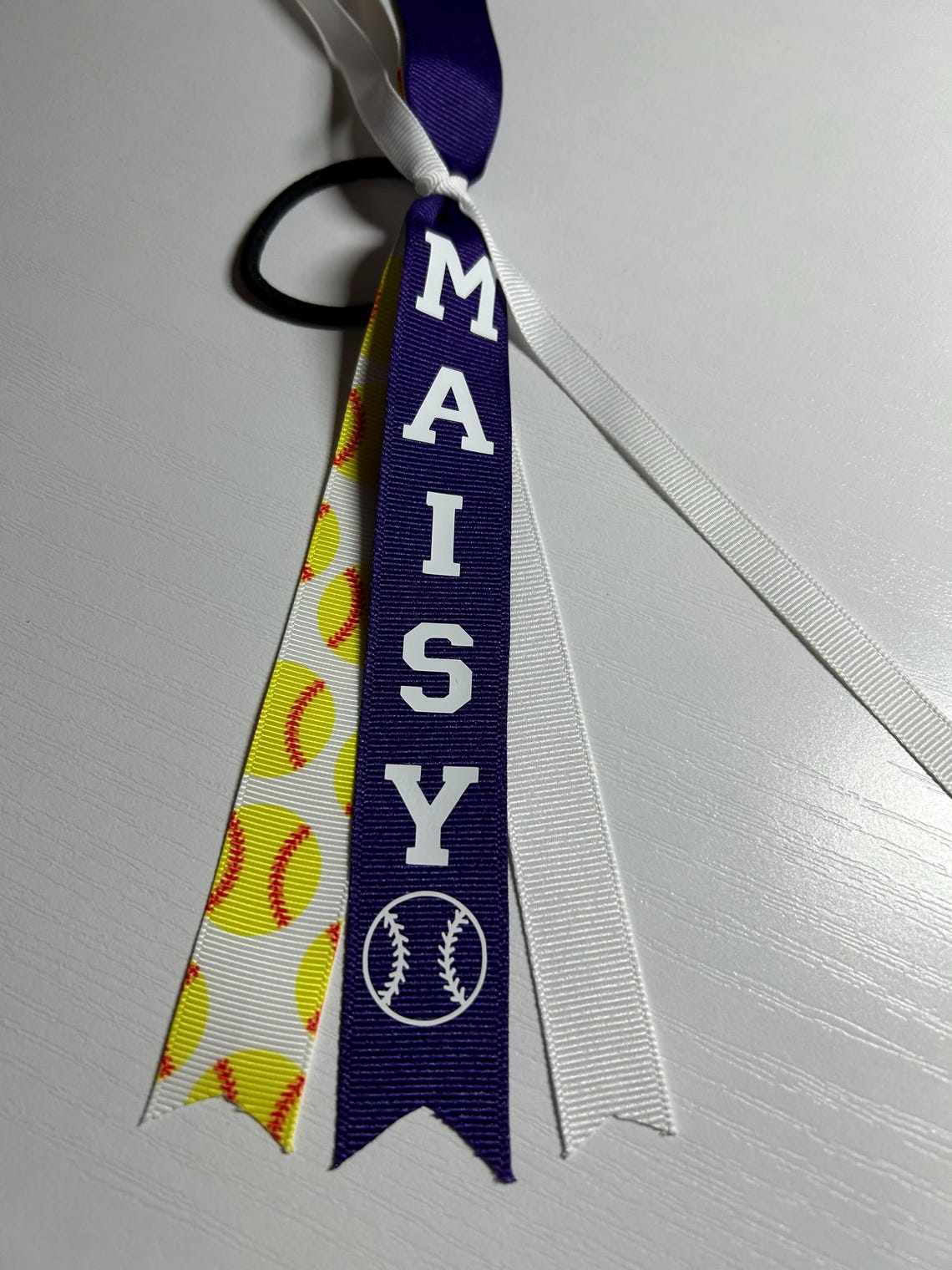 Personalized Sports Hair Ribbons - Etsy