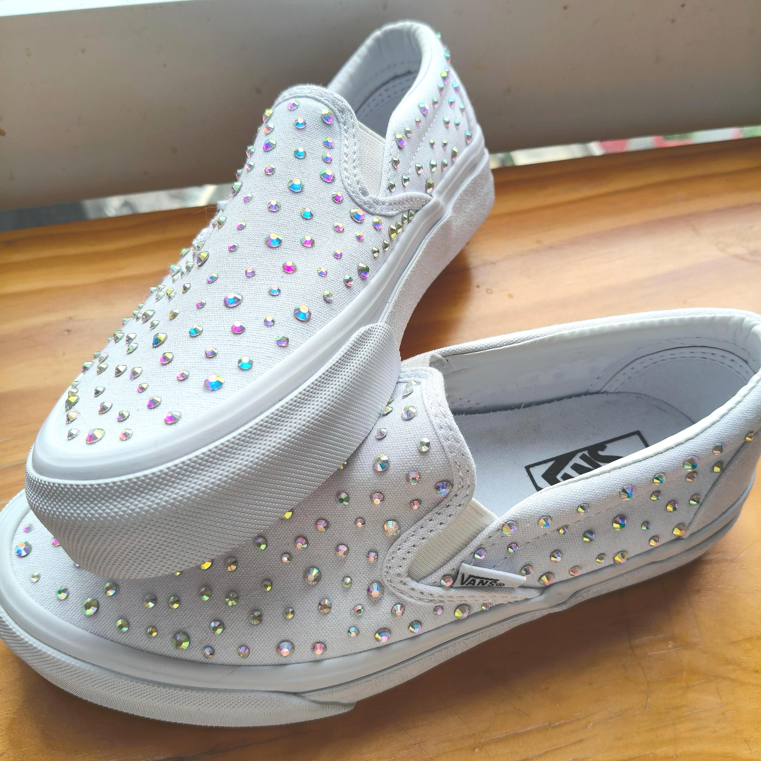 Zapatos planos cómodos personalizados con cristales, zapatos de boda brillantes, calzado cómodo, zapatos de baile de aniversario, zapatos de fiesta pe