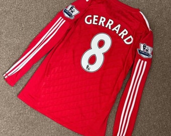 Liverpool 2011/12 Gerrard Long Sleeve Home Jersey