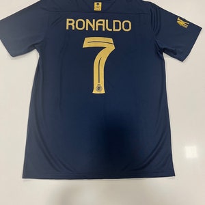 Camiseta de fútbol local Ronaldo 7# 2022/23, Amarillo : Ropa, Zapatos y  Joyería 
