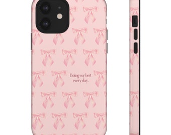 Pink Bow Phone Case Cute Phone Case iPhone 15 14 13 12 11 Pro Max X XR XS Phone Case iPhone Case Coquette Trend Gifts