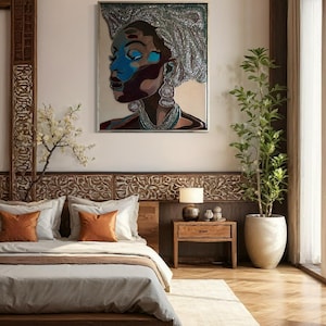 Living room decor | Abstract art | Modern art