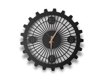 Metal Wall Clock Desing