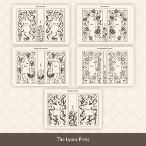 Paquet SVG de couverture de livre de la collection Archway image 2