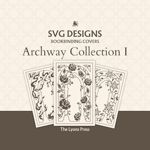 Paquet SVG de couverture de livre de la collection Archway