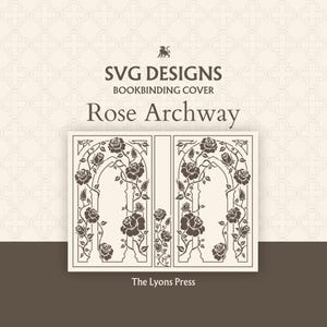 Rose Archway Book Cover SVG Package