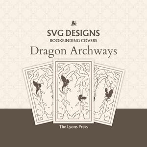 Dragon Archway Book Cover SVG Package