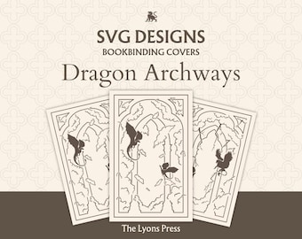 Paquet SVG de couverture de livre Dragon Archway