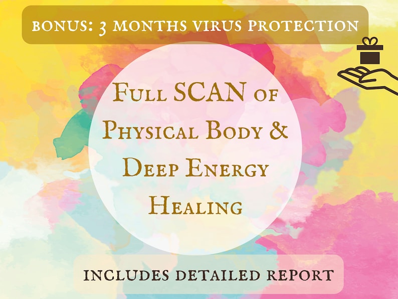 Psychic Full Body Scan and Deep Energy Healing, Intuitive Health