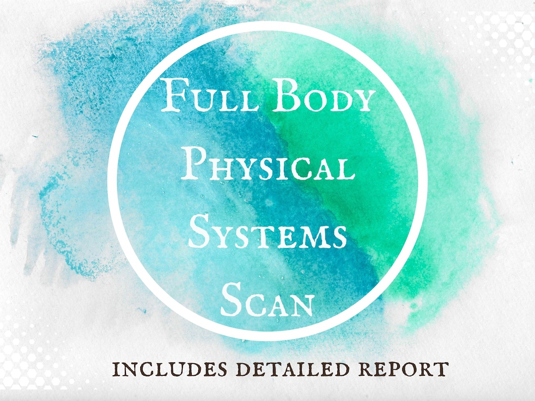 Psychic Full Body Scan, Intuitive Health Reading, Personalized Health Assessment, Energy Reading