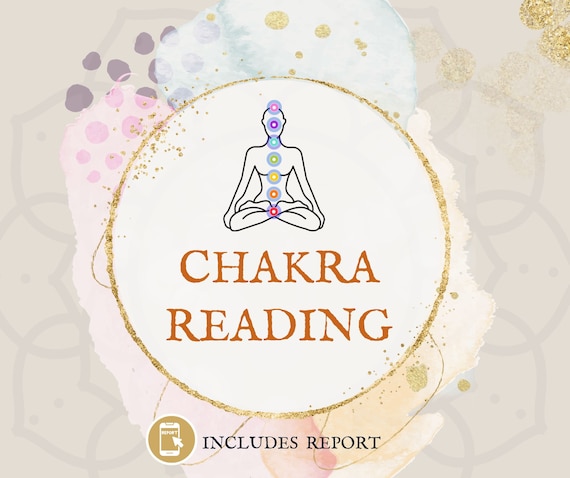 Chakra Energy Scan, Chakra Balance Reading (PDF Report)