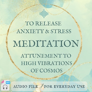 Meditation To Release Anxiety and Stress, Boost your Vibrations in 10 minutes, Holistic Energy Practice, Guided Voice Meditation for Relax