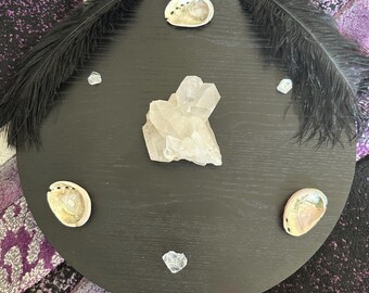 Lemurian Quartz Cluster - N