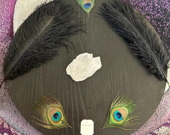 Faden Quartz Cluster: Afghan Healing Crystal for Connection