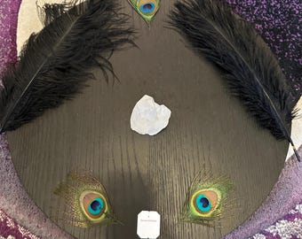 Faden Quartz Cluster: Afghan Healing Crystal for Connection & Alignment