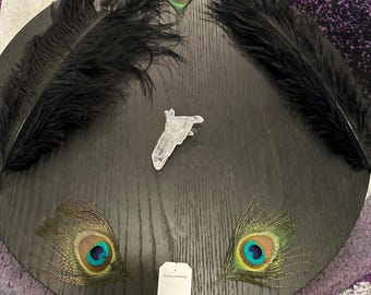 Faden Quartz Crystal Cluster: Afghan Healing Stone, Spiritual Connection