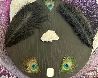 Faden Quartz Crystal Cluster: Afghan Healing Stone for Connection